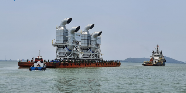 Dự án vận chuyển và hạ thủy module Kanfa tại cảng PV Shipyard (Giai đoạn 2)